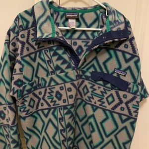 Patagonia synchilla snap fleece pullover